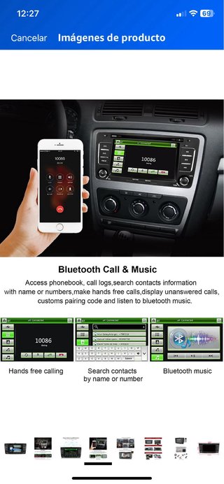 Sistema Multimedia Coche Skoda Octavia