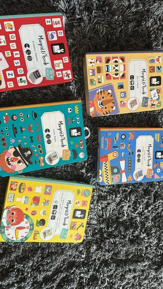 Janod Magneti Book Set (5 Libros)
