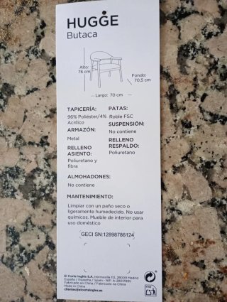 Butaca moderna
