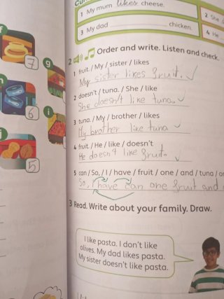 Workbook de inglés de 3 primaria