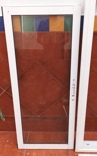 Ventana corredera aluminio lacado