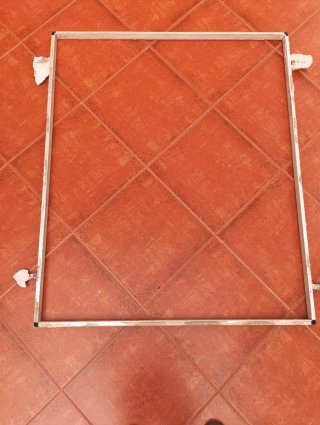 Ventana corredera aluminio lacado