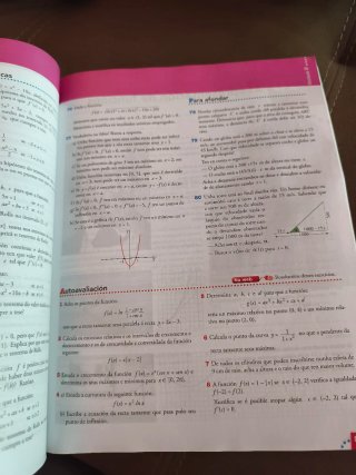 Matemáticas II, Bacharelato 2