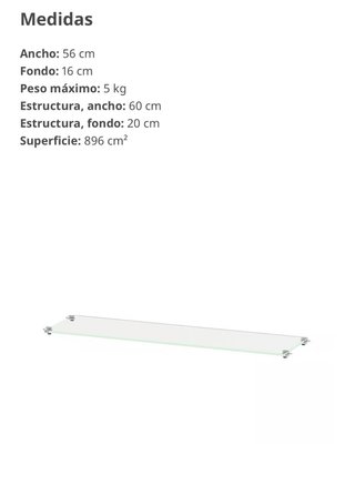 4 Baldas de cristal IKEA
