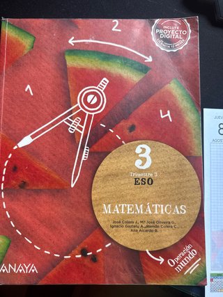 Matemáticas 3 ESO