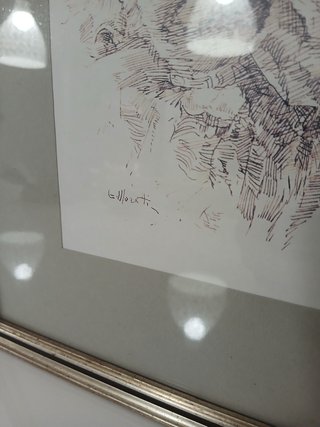 Quadro Ritratto Donna con Frutta