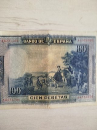 Billete 100 Pesetas Banco de España 1928