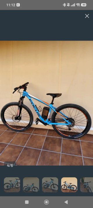 Bicicleta Eléctrica Focus Talla S