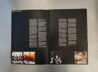 Programa gira Depeche Mode - Exciter 2001 Tour.
