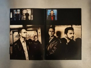 Programa gira Depeche Mode - Exciter 2001 Tour.