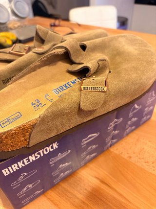 Birkenstock Boston 43 Marrón