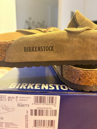 Birkenstock Boston 43 Marrón