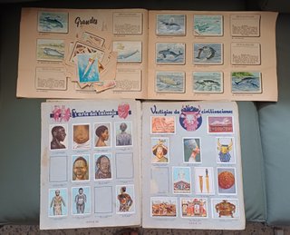 Lote Álbumes y Cromos: Cristóbal Colón y Estrellas