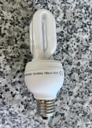 Bombilla Bajo Consumo 130 mA | Nueva