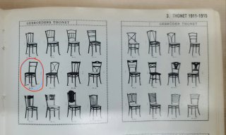 Silla Thonet Modelo 142 Restaurada
