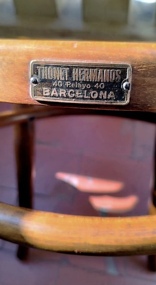 Silla Thonet Modelo 142 Restaurada