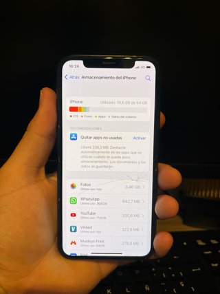 iPhone X 64GB Negro Espacial