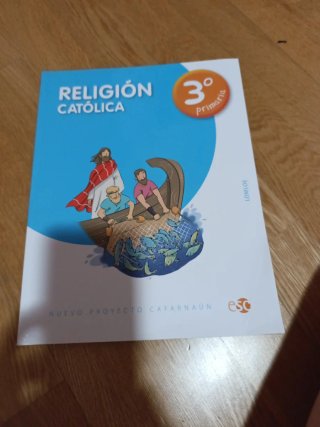 Libro 3 primaria religión católica