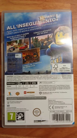 LEGO City Undercover Nintendo Switch