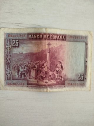 Billete 25 Pesetas Banco de España 1923
