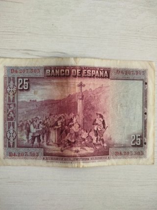 Billete 25 Pesetas Banco de España 1923