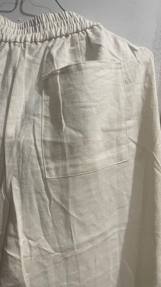 Pantalón Zara Blanco Nuevo