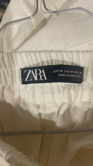 Pantalón Zara Blanco Nuevo
