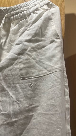 Pantalón Zara Blanco Nuevo