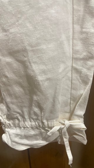 Pantalón Zara Blanco Nuevo