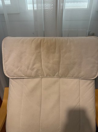 Sillón POÄNG IKEA Madera y Tela Beige