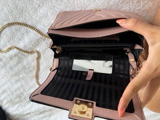 Bolso Victoria's Secret Rosa y Dorado