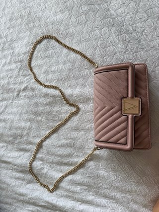 Bolso Victoria's Secret Rosa y Dorado