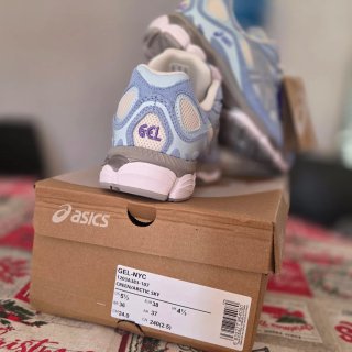 Zapatillas Asics Gel-NYC Cream Arctic Sky Unizex