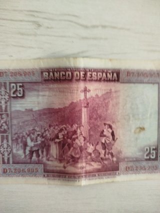 Billete 25 Pesetas Banco de España 1929