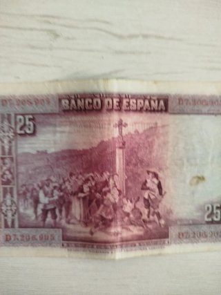 Billete 25 Pesetas Banco de España 1929