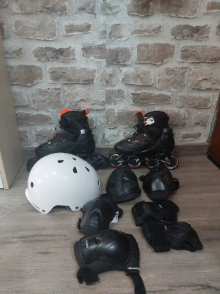 Patines ajustables niño talla 35-38