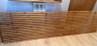 Cabecero de cama de madera Ikea Mandal