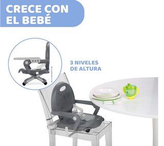 Trona Portátil Chicco Pocket Snack Alzador Bebé