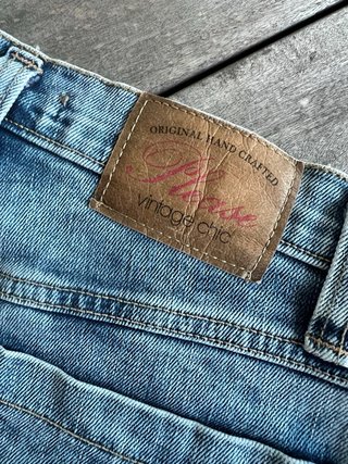 Shorts denim vita alta Please