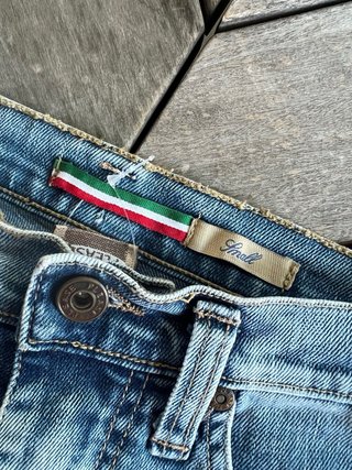 Shorts denim vita alta Please