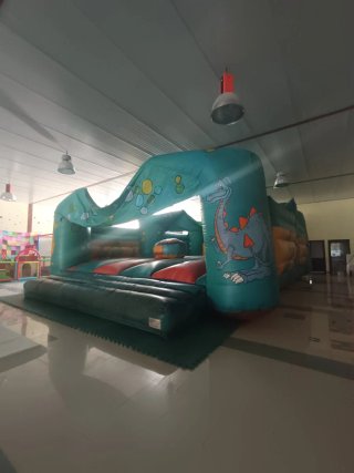 Colchoneta hinchable infantil