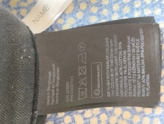 Pantalones cortos vaqueros negros