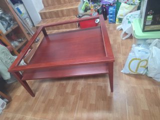 Mesa de centro de madera