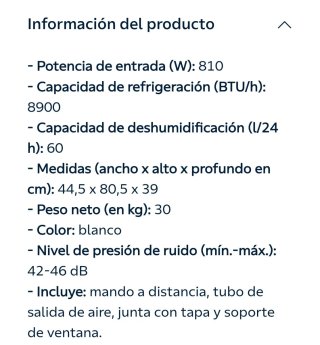 Aire Acondicionado Portátil DeLonghi Pingüino