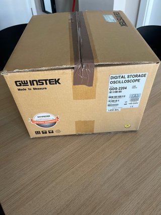 Osciloscopio Digital GW Instek GDS-2204 200MHz