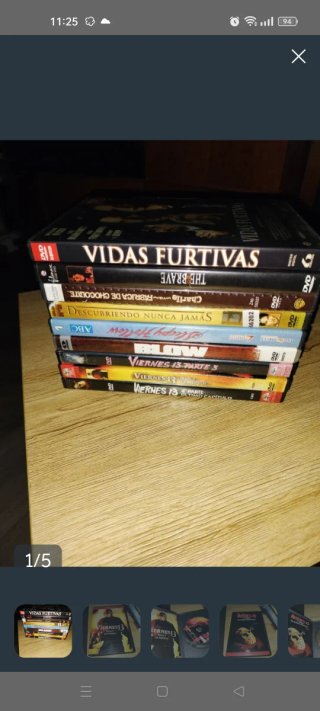 Pack 4 DVDs reservado (Lorena)