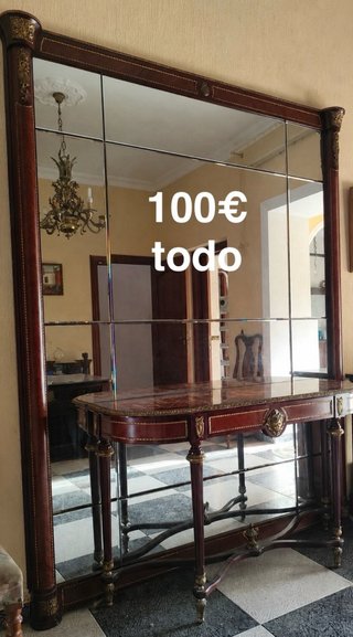 Cama con mesillas y colchón