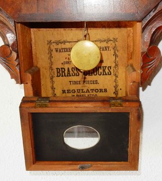 Reloj de Pared Americano Antiguo - C1900