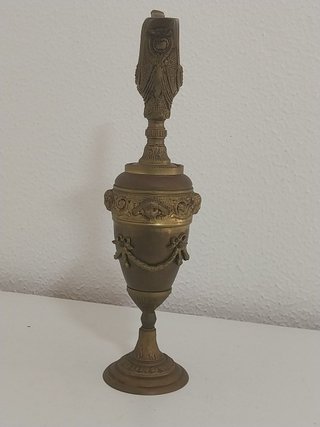 Jarra Ánfora Aguamanil de Bronce Neoclásica
