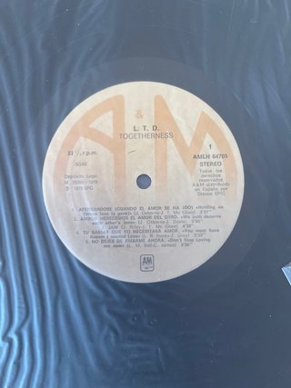 Vinilo L.T.D. - Togetherness